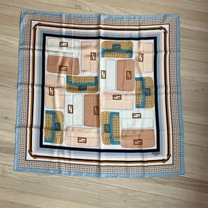 Fendi silk scarf